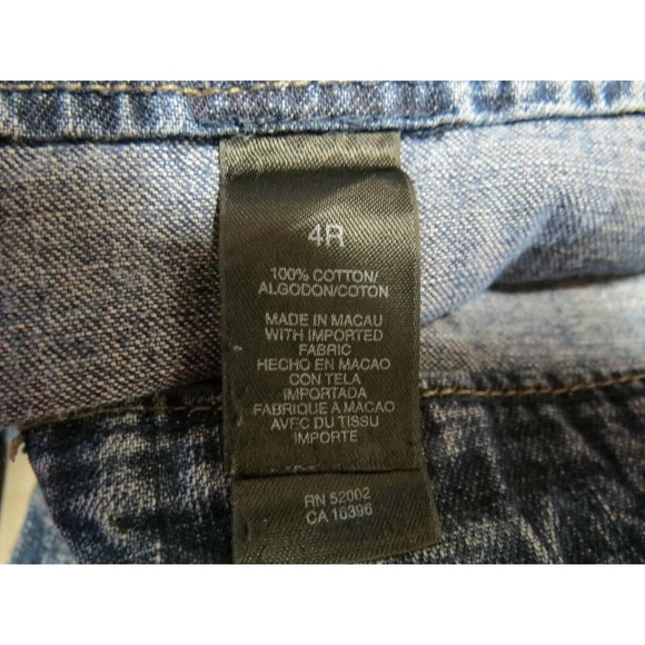 Vintage DKNY Jeans Denim Size 4 100% Cotton w/ Seams on Front and Back of Legs - Picture 10 of 10